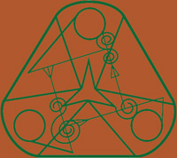 RIR logo tirangle alien heiroglyph