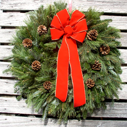 Mixed Greens Wreath